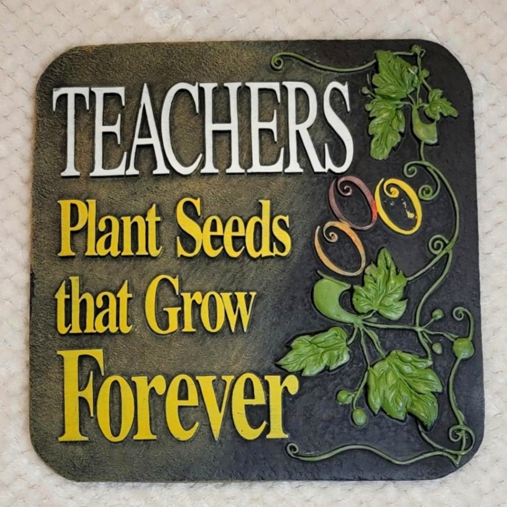 Teachers Plaque